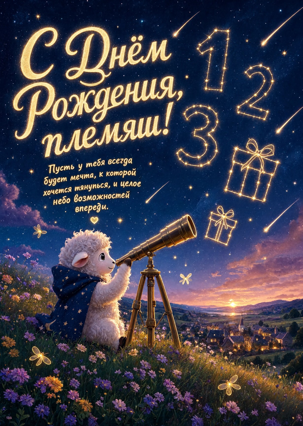 Открытка "С днем рождения пемяннику" #57
