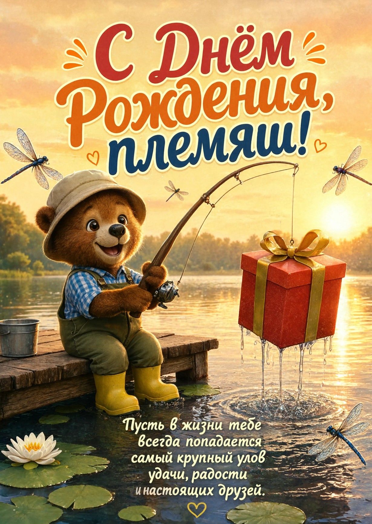 Открытка "С днем рождения пемяннику" #40