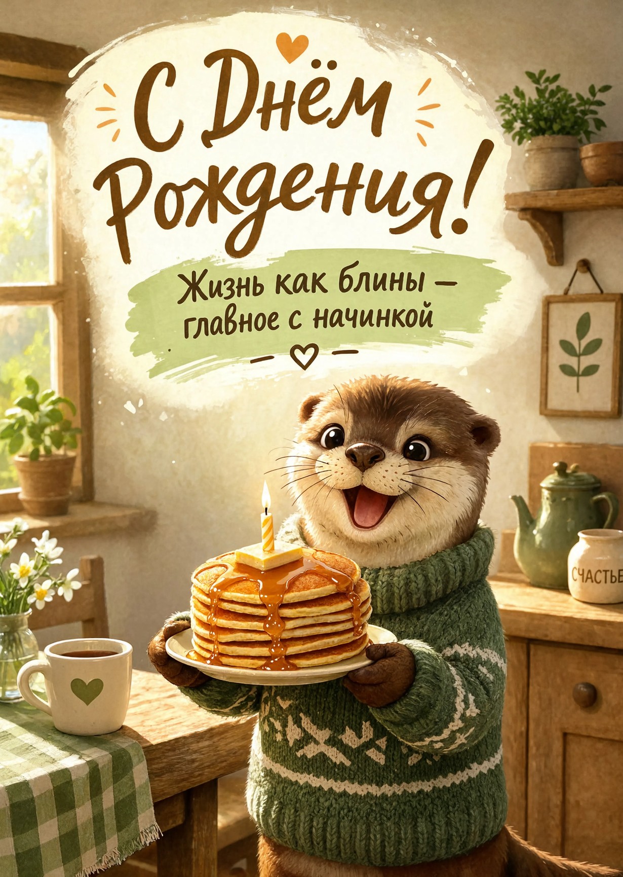 Открытка "С днём рождения парню" #54