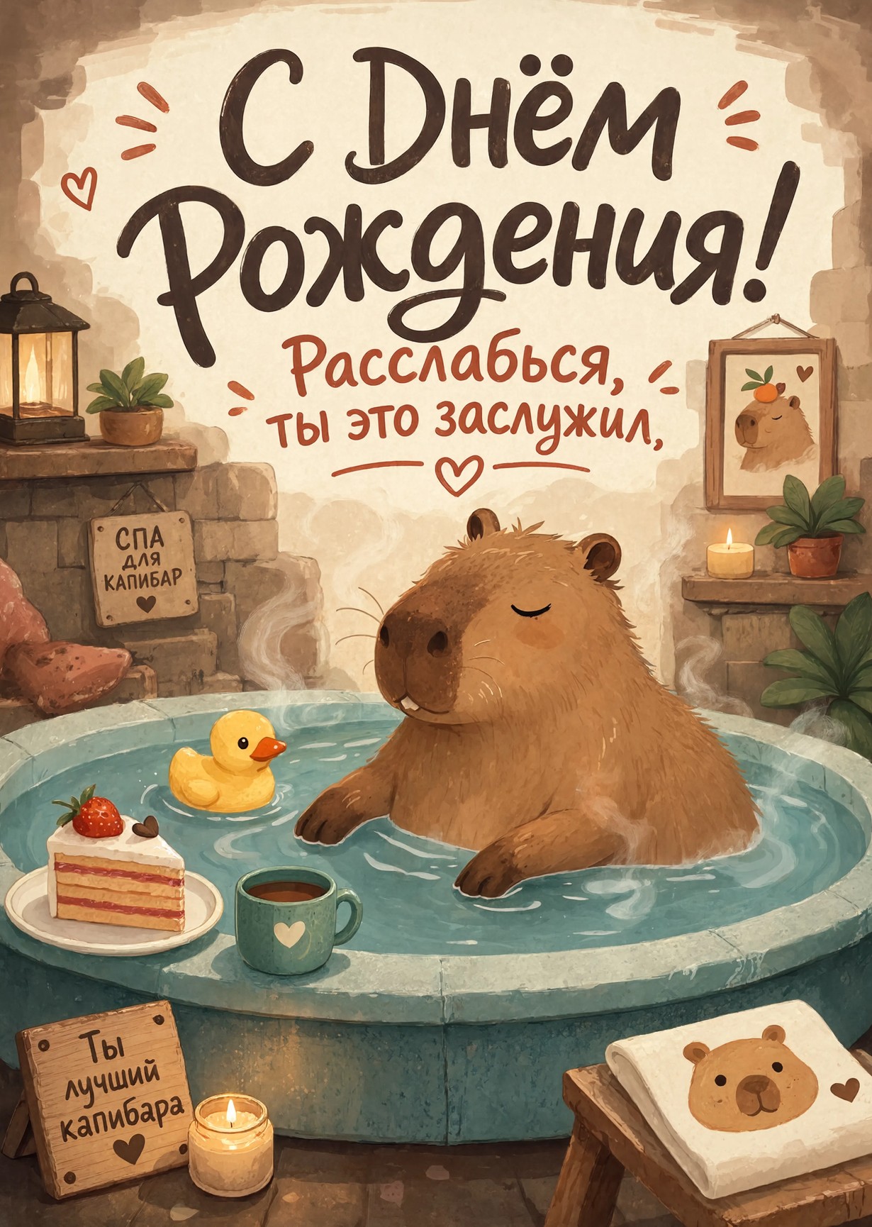 Открытка "С днём рождения парню" #55