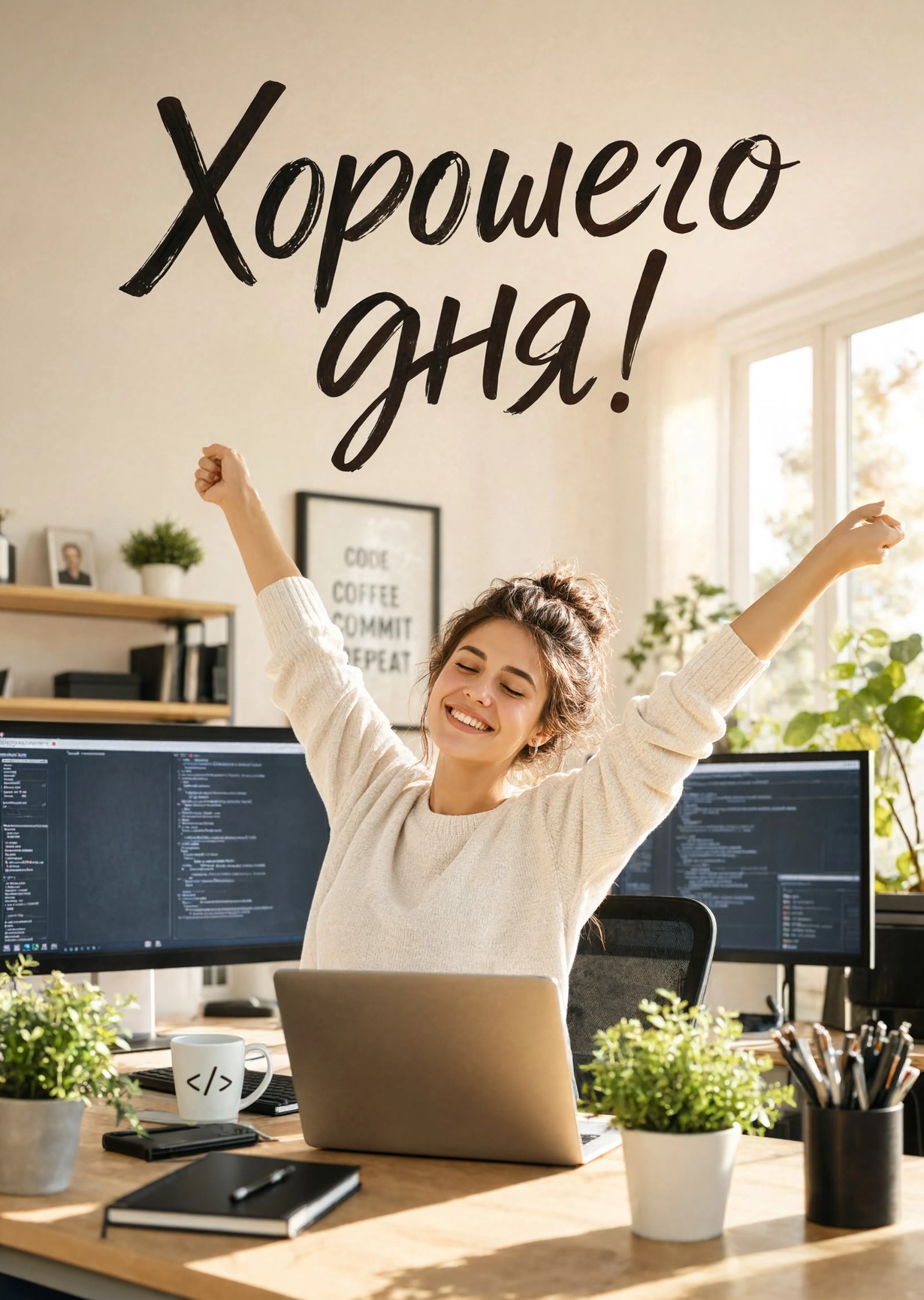 Открытка "Хорошего дня" #166