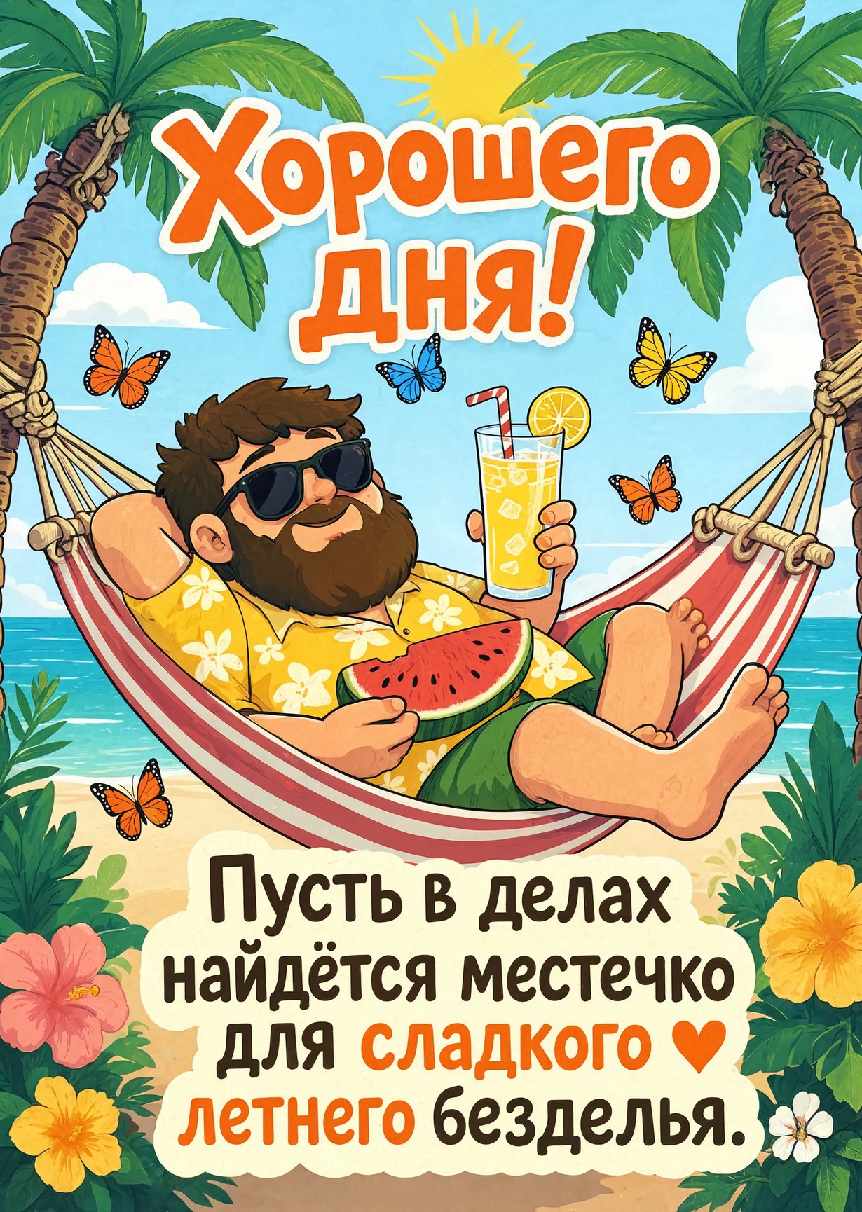 Открытка "Хорошего дня" #152