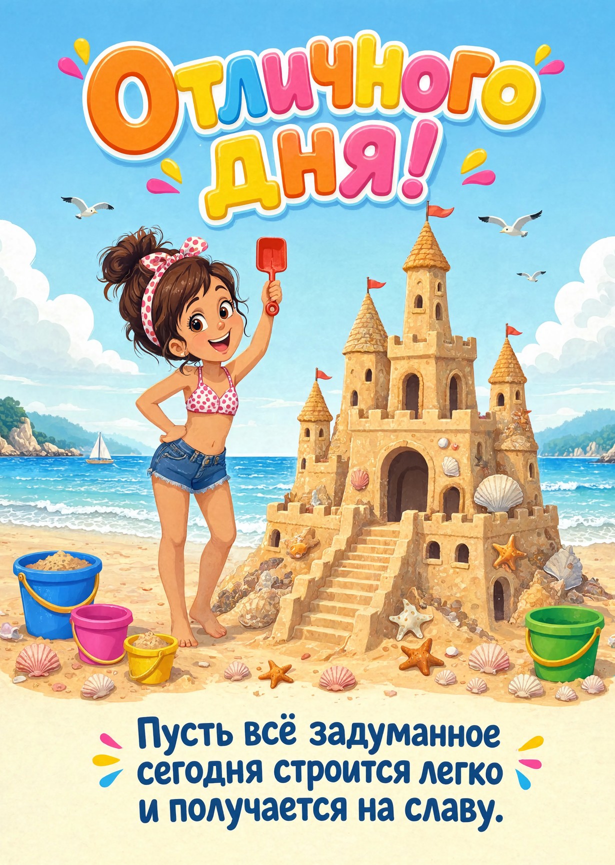 Открытка "Хорошего дня" #131