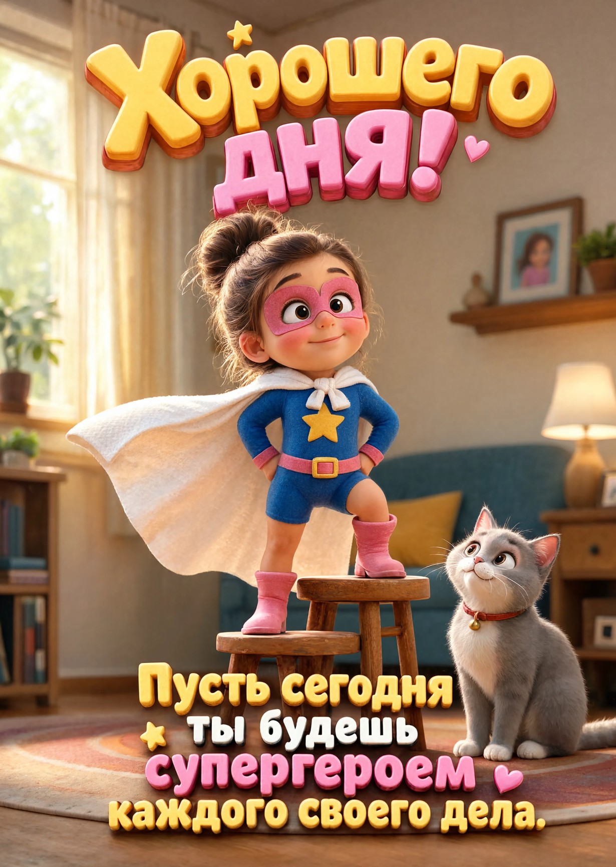 Открытка "Хорошего дня" #128
