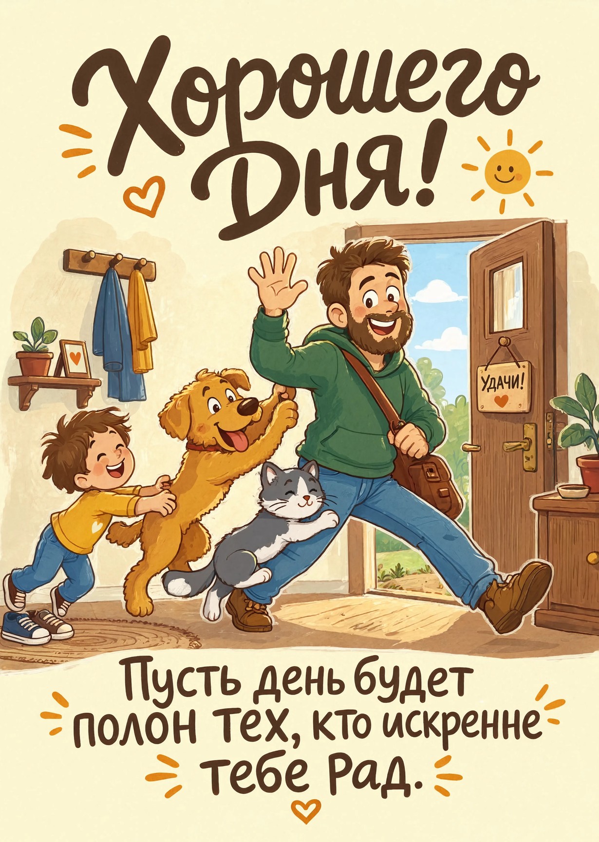 Открытка "Хорошего дня" #175