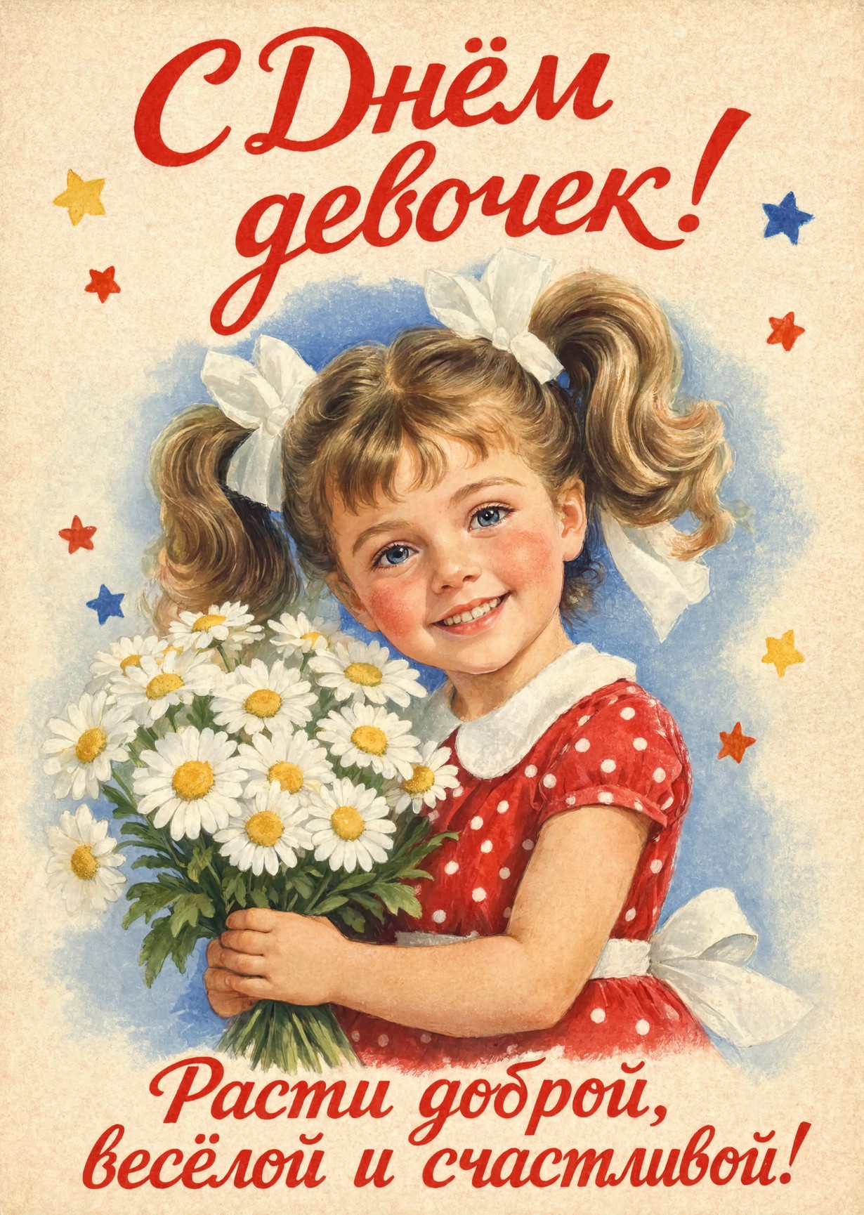 открытка с Днем Девочек-20