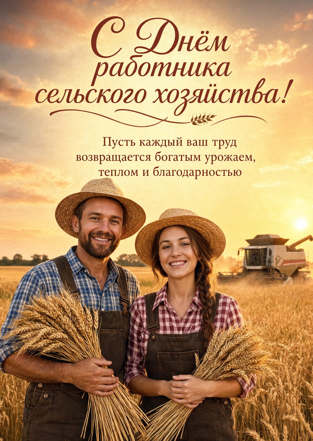 открытка с Днем Работника Сельского Хозяйства-24