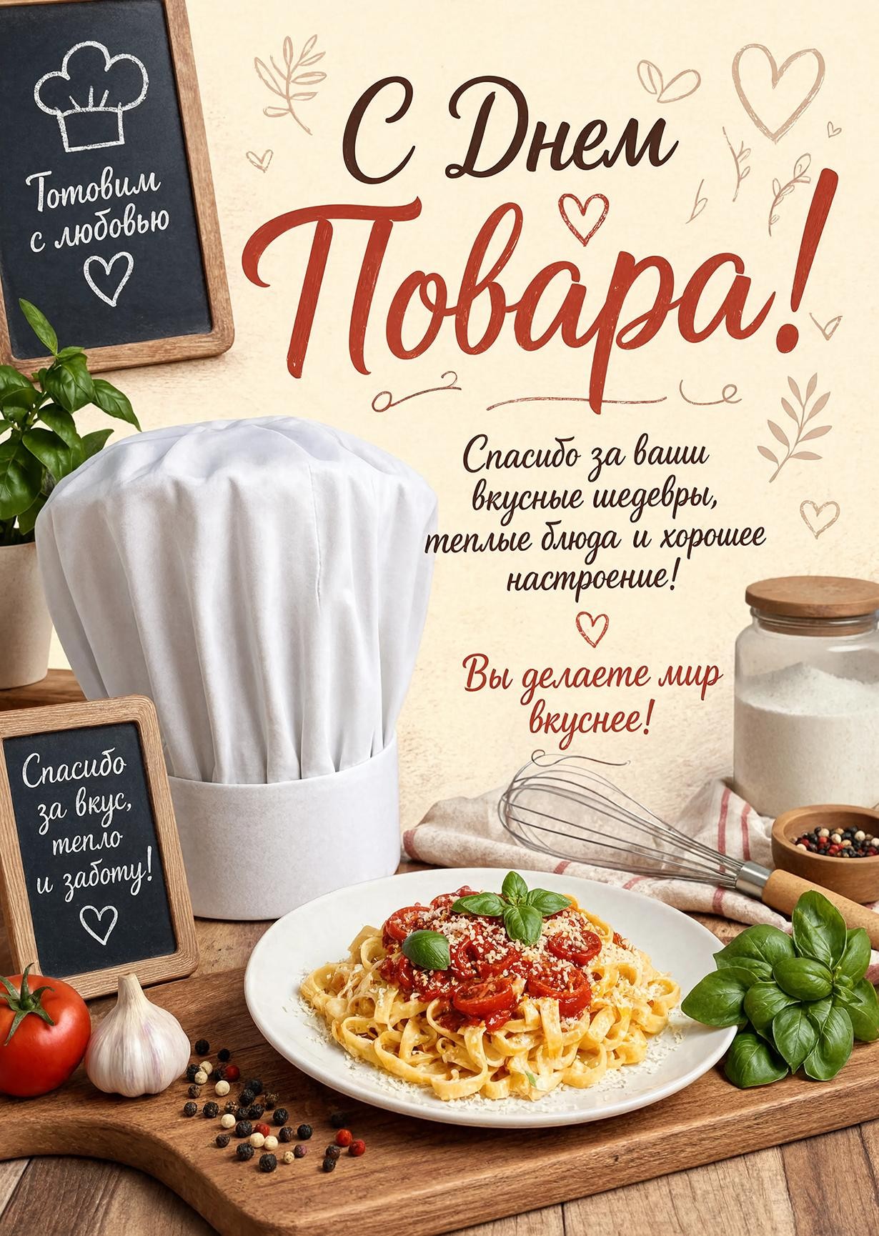 Открытки с Днем Повара-51