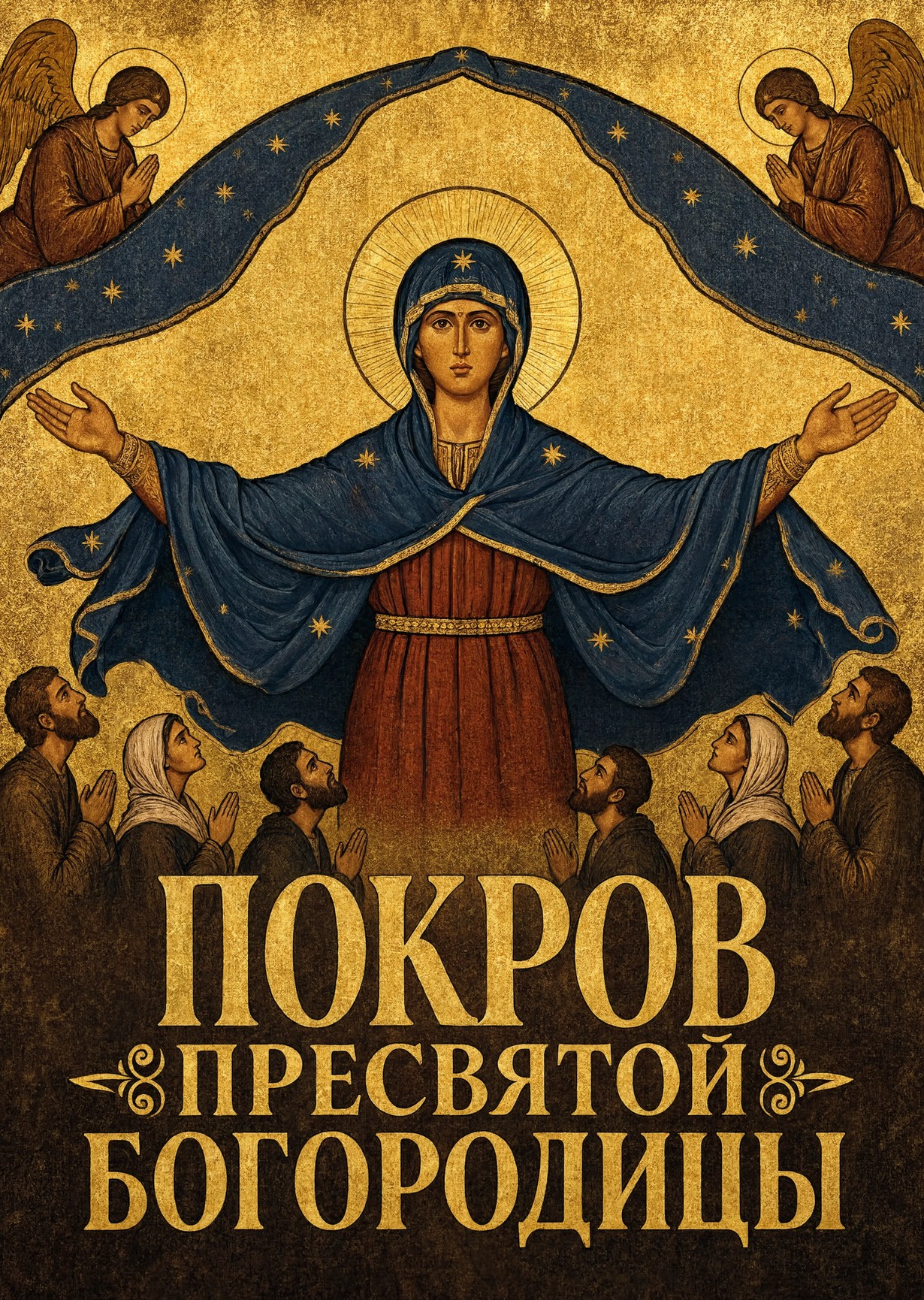 Открытка Покров Пресвятой Богородицы-6