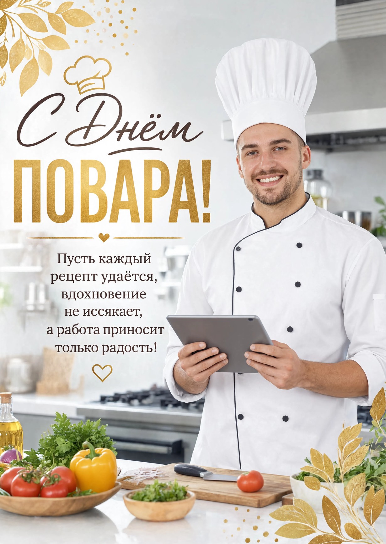 Открытки с Днем Повара-15