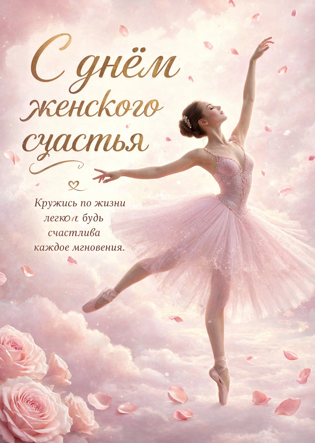 открытка с Днем Женского Счастья-10