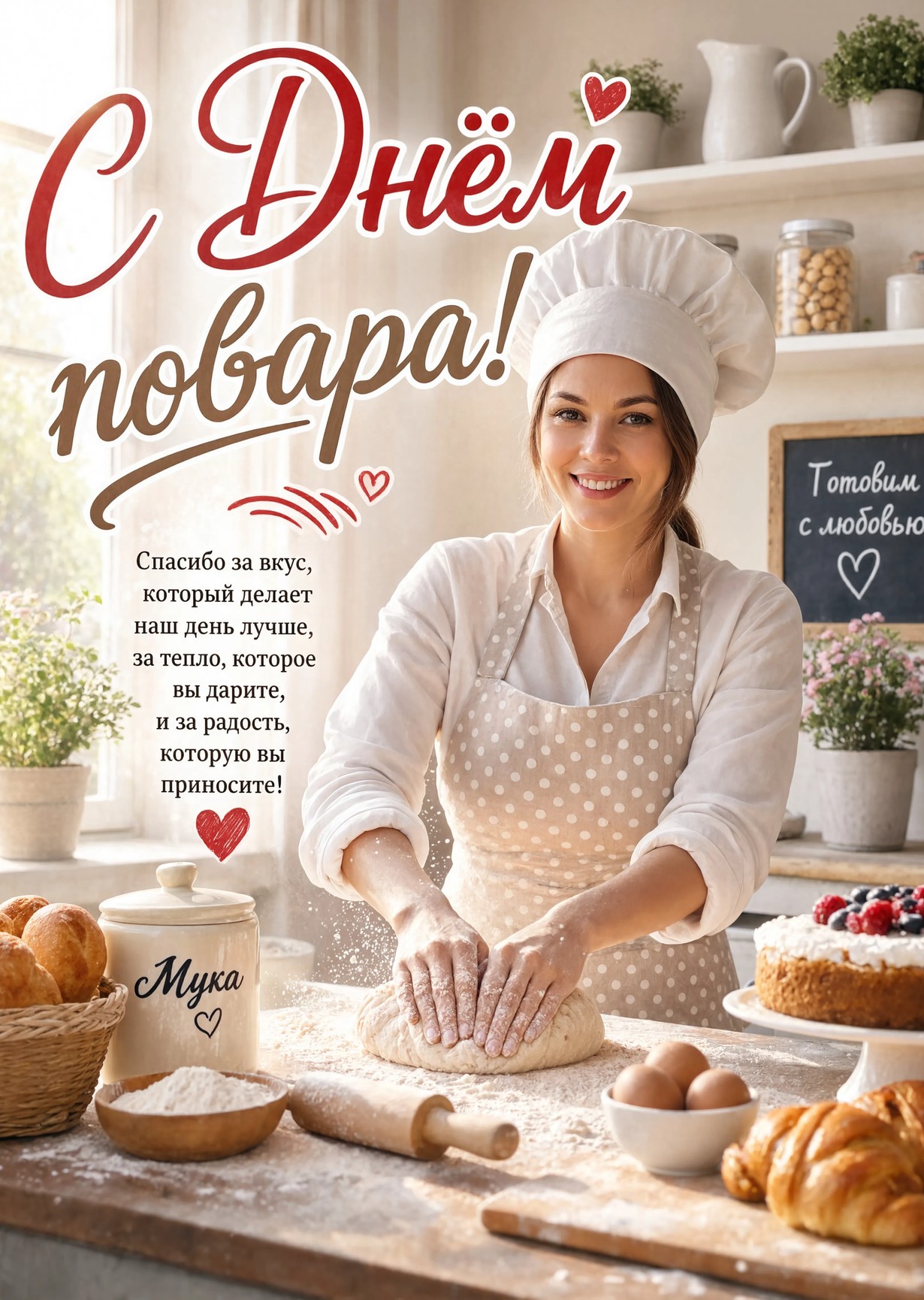 Открытки с Днем Повара-25