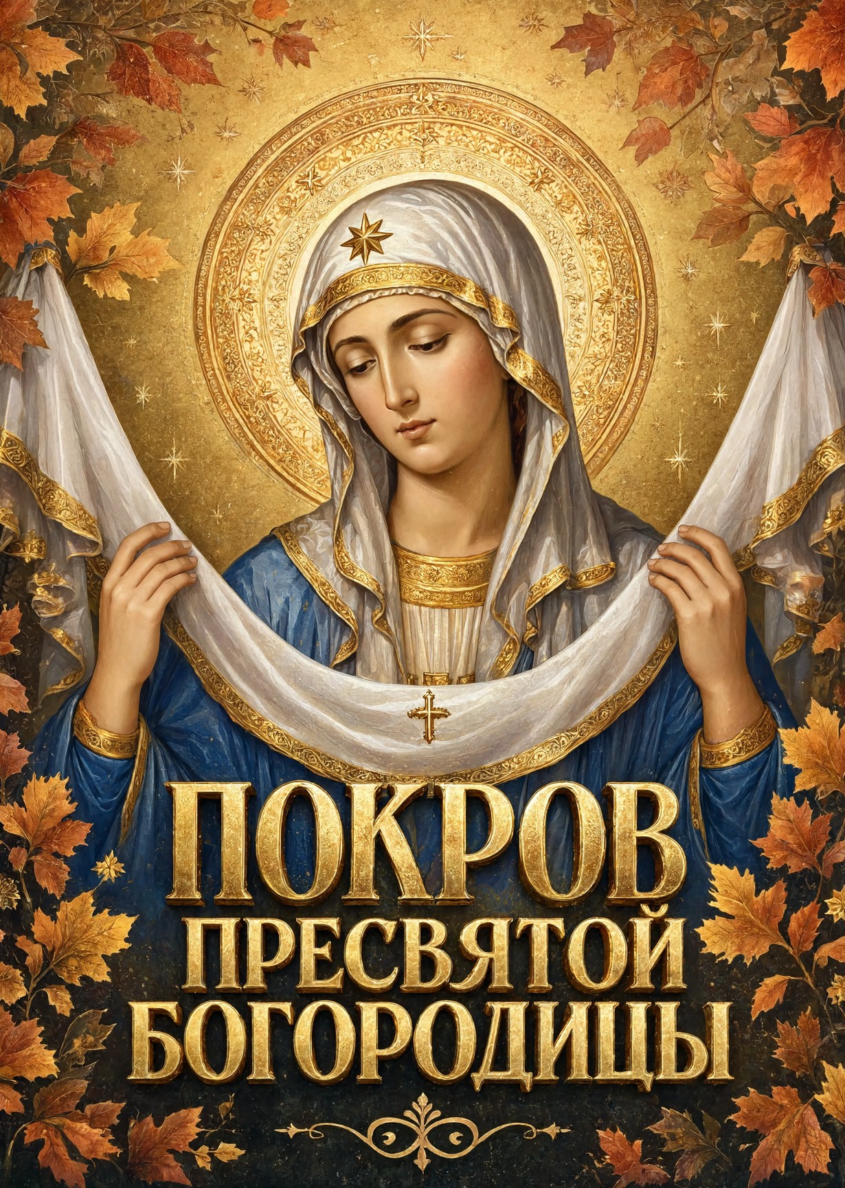 Открытка Покров Пресвятой Богородицы-18