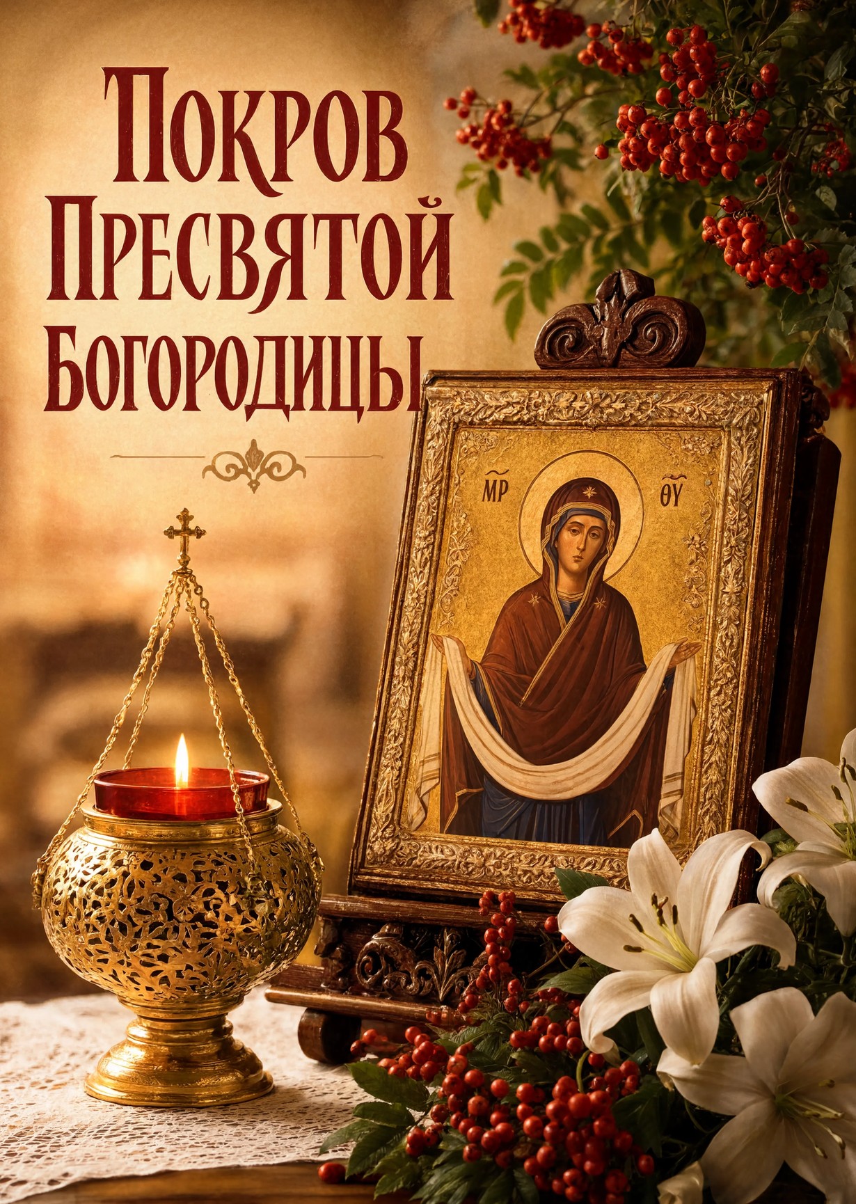 Открытка Покров Пресвятой Богородицы-35