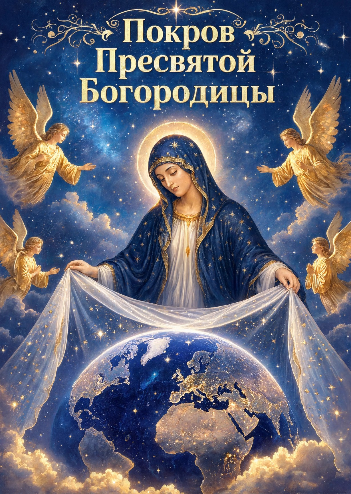 Открытка Покров Пресвятой Богородицы-33