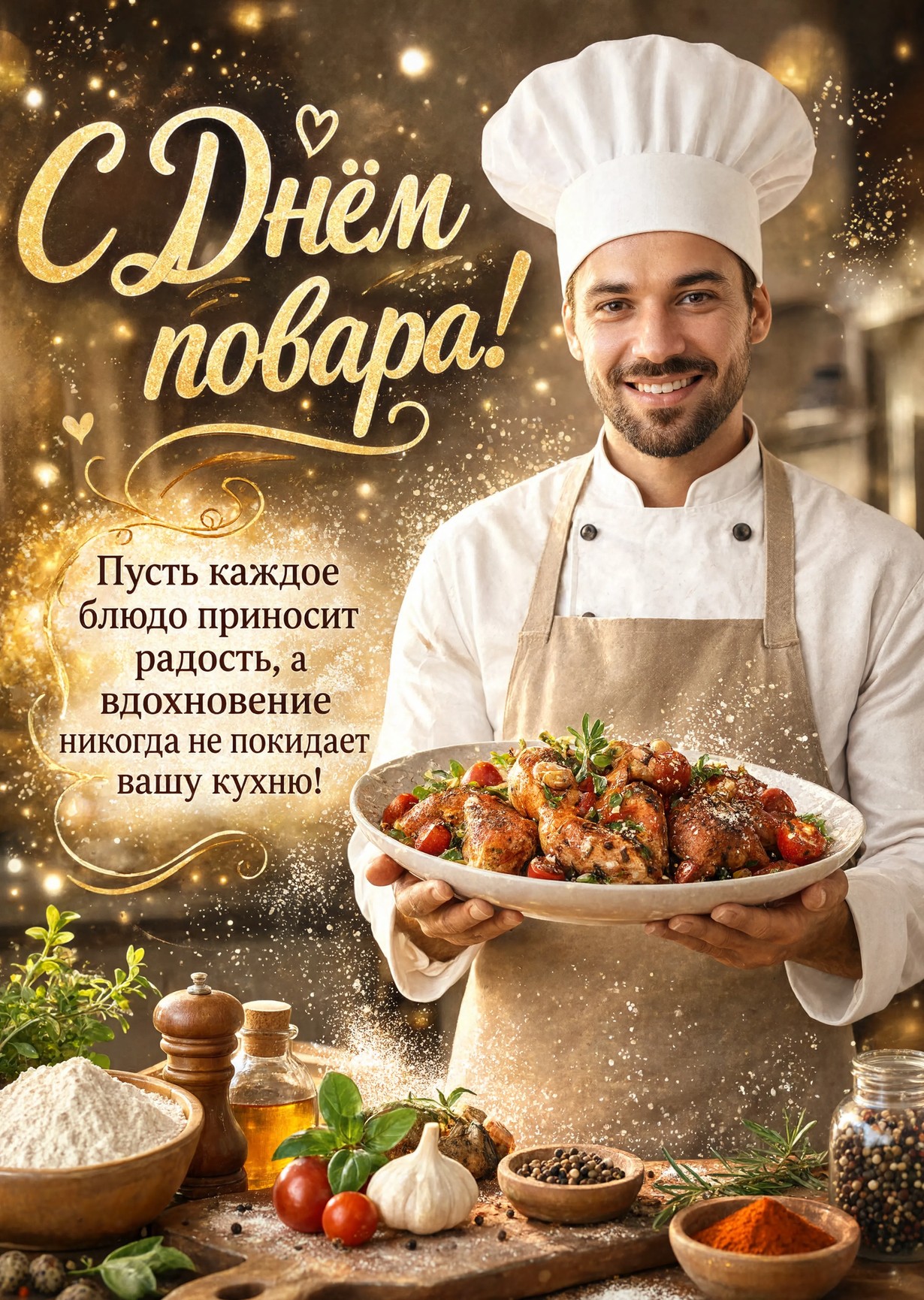 Открытки с Днем Повара-12