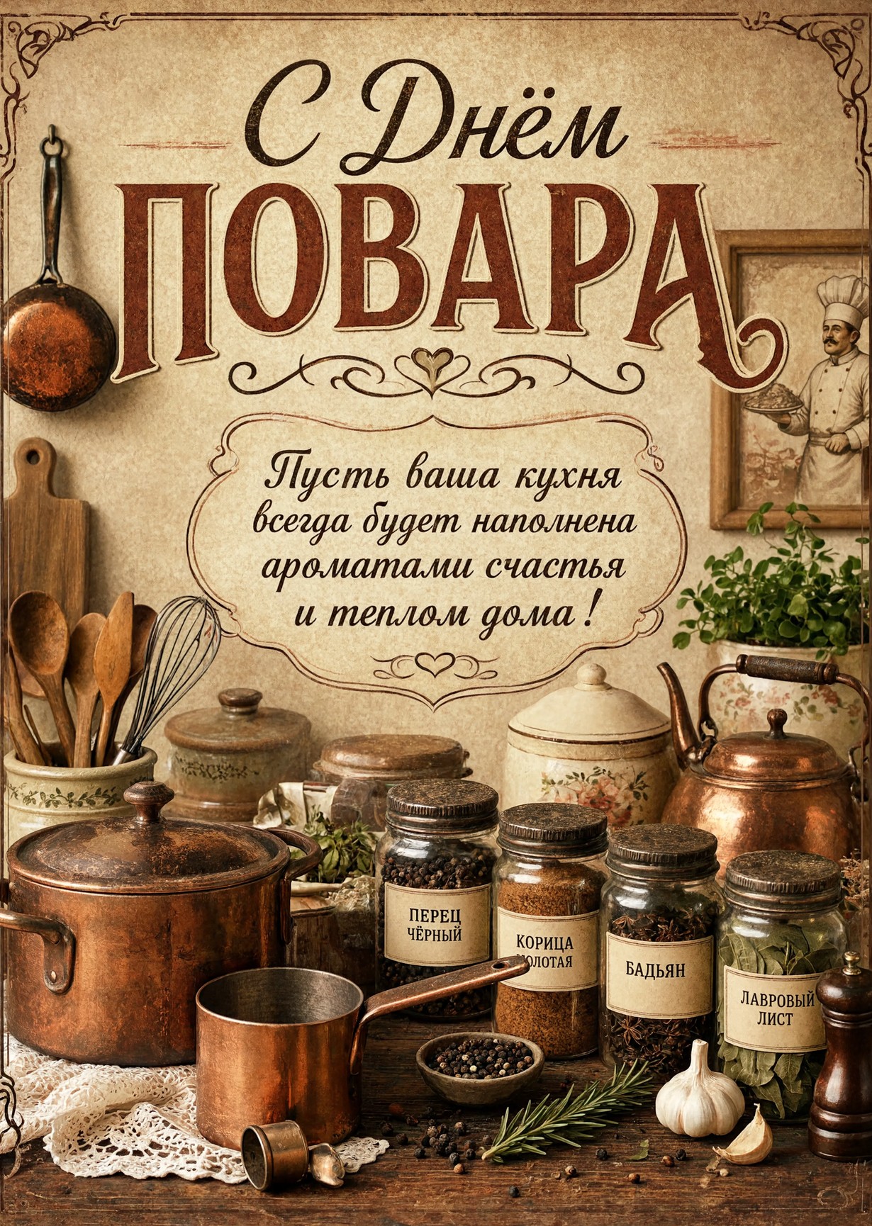 Открытки с Днем Повара-28