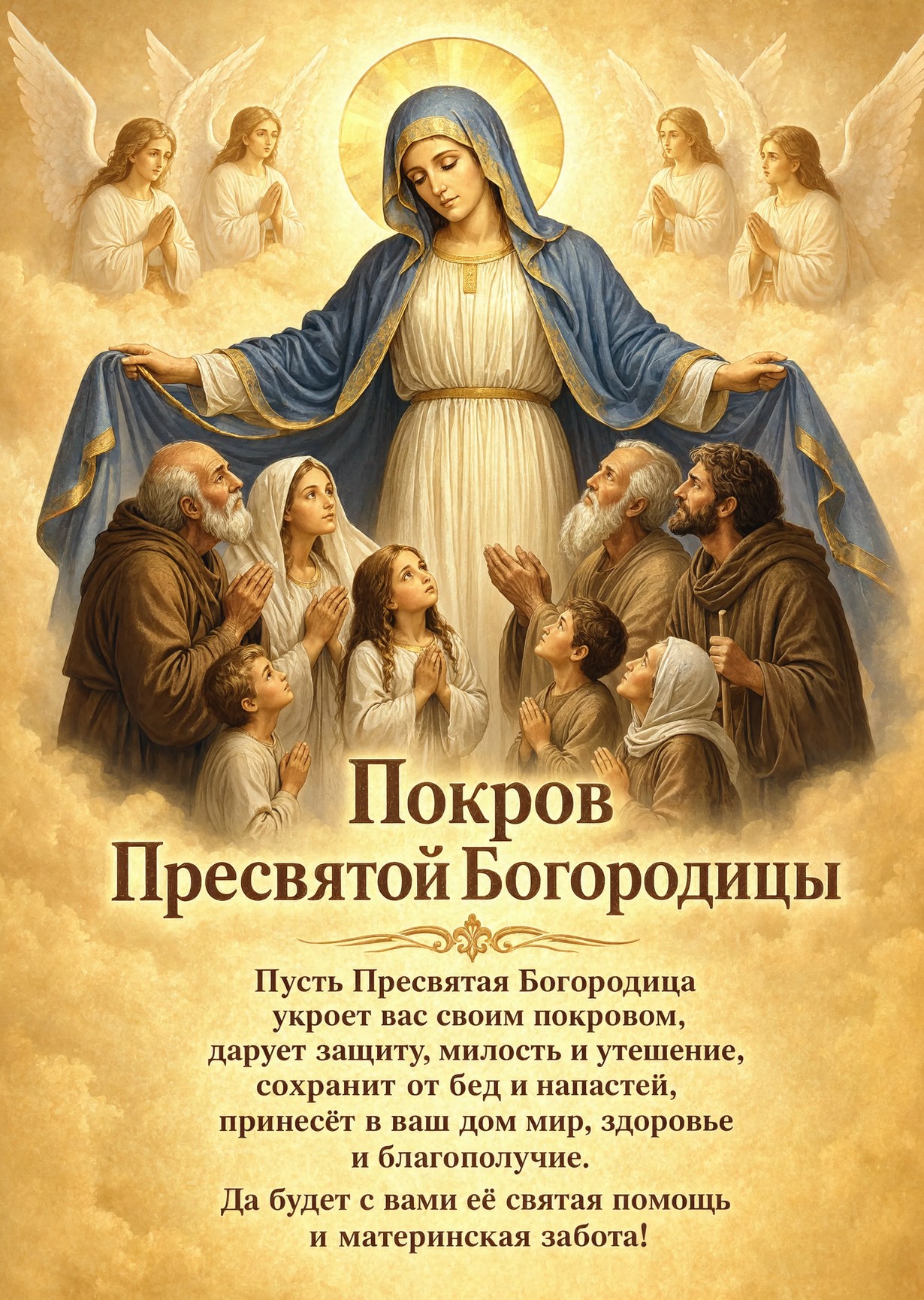 Открытка Покров Пресвятой Богородицы-28
