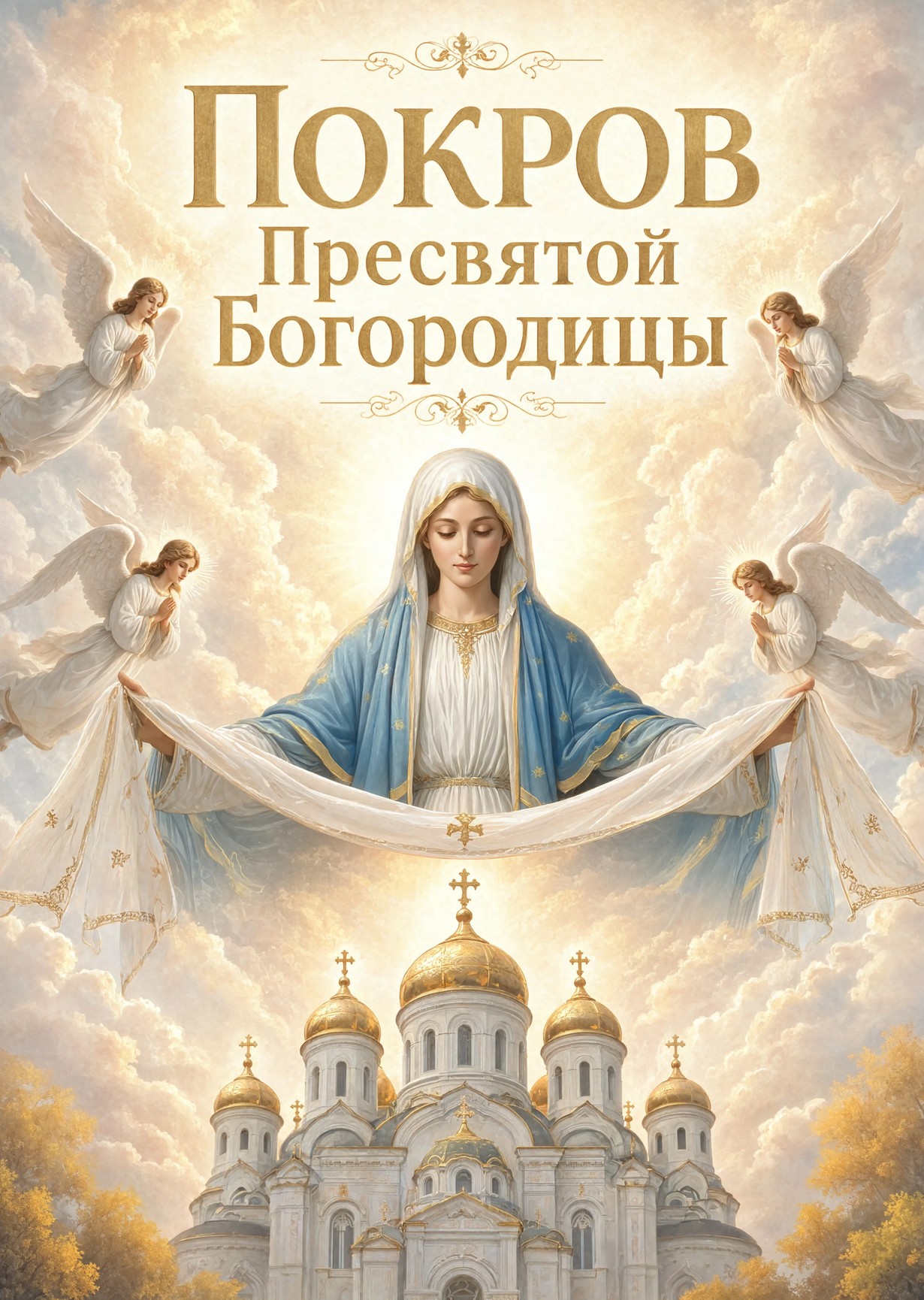 Открытка Покров Пресвятой Богородицы-1