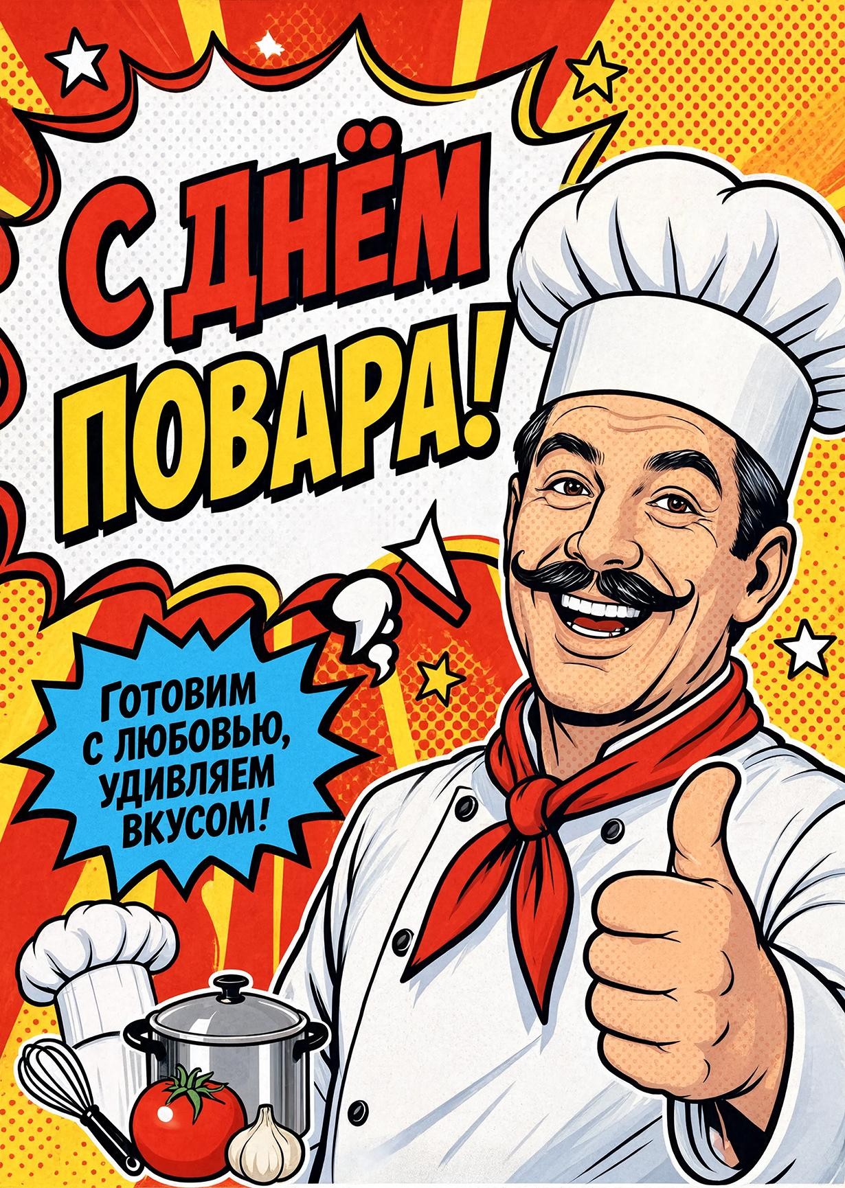 Открытки с Днем Повара-41