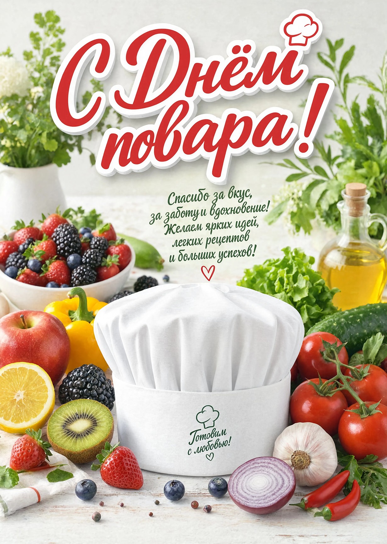 Открытки с Днем Повара-29