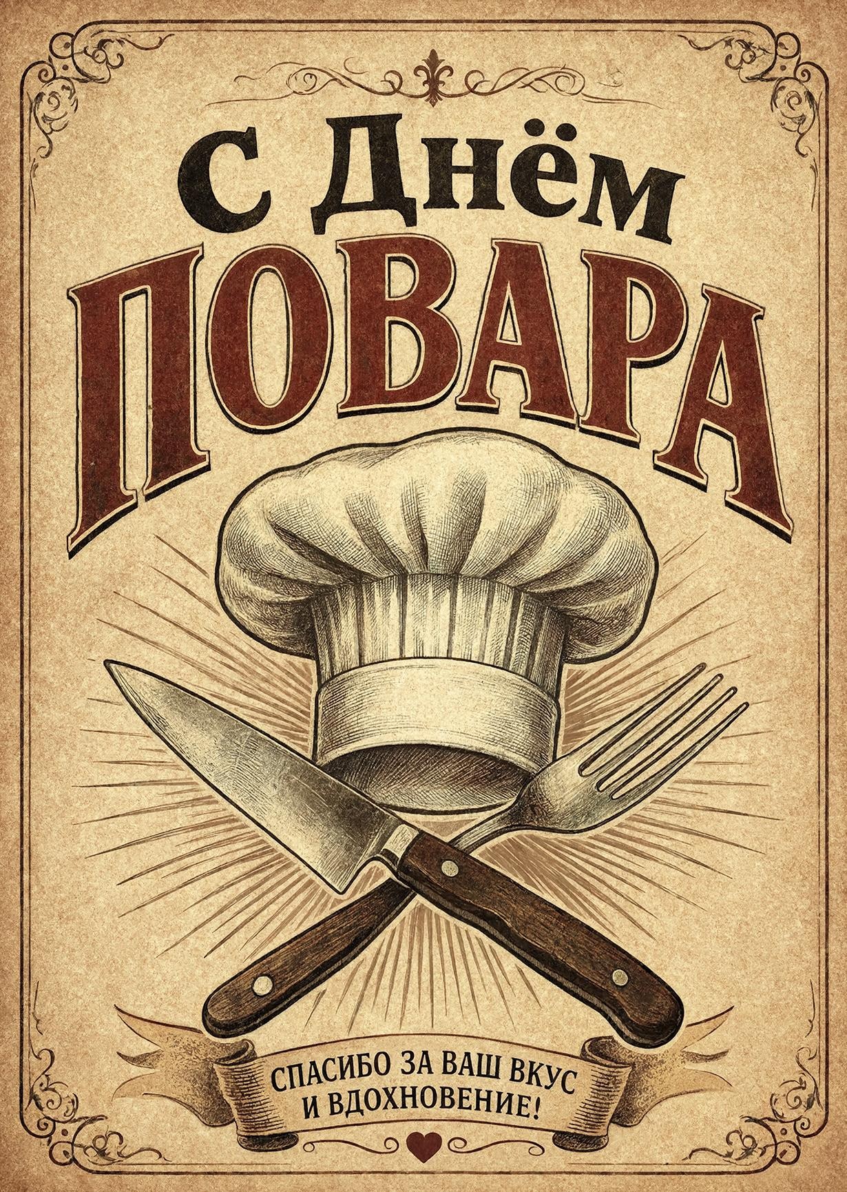 Открытки с Днем Повара-35