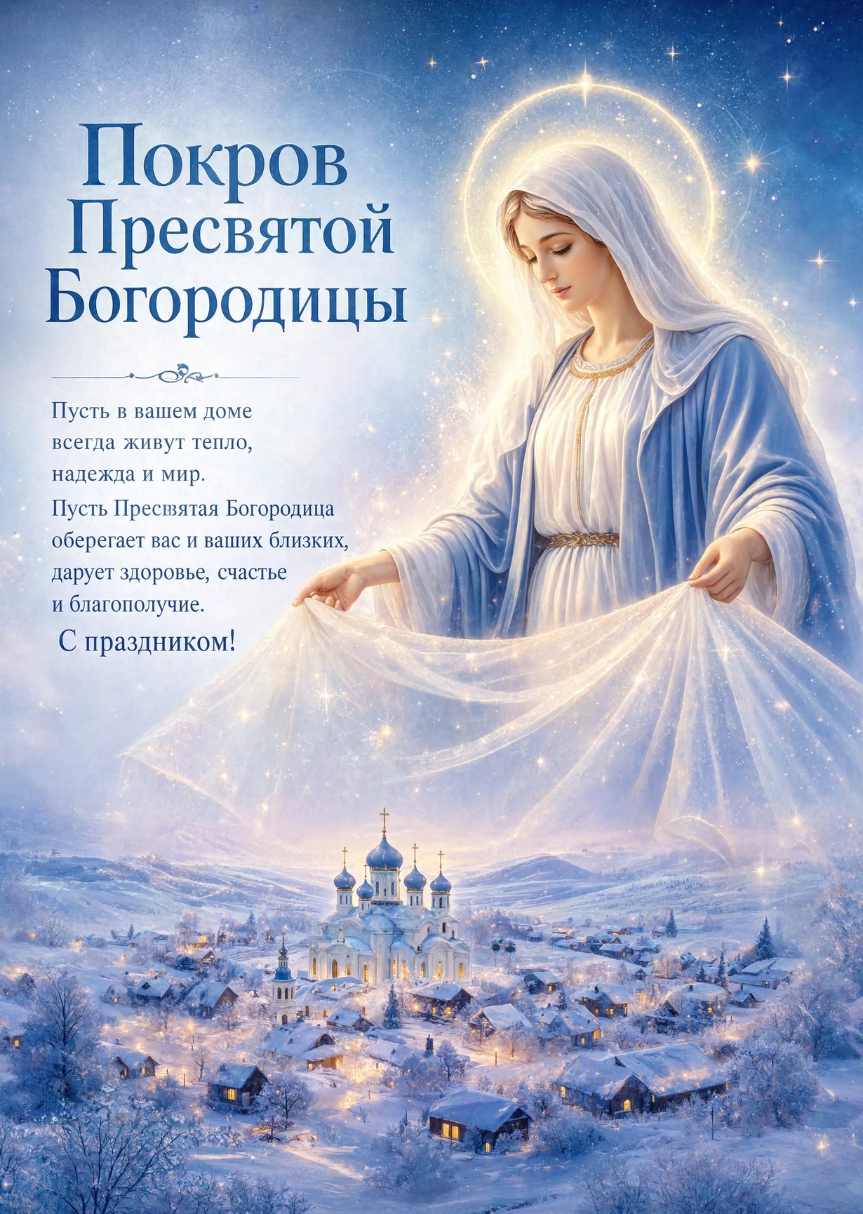 Открытка Покров Пресвятой Богородицы-32