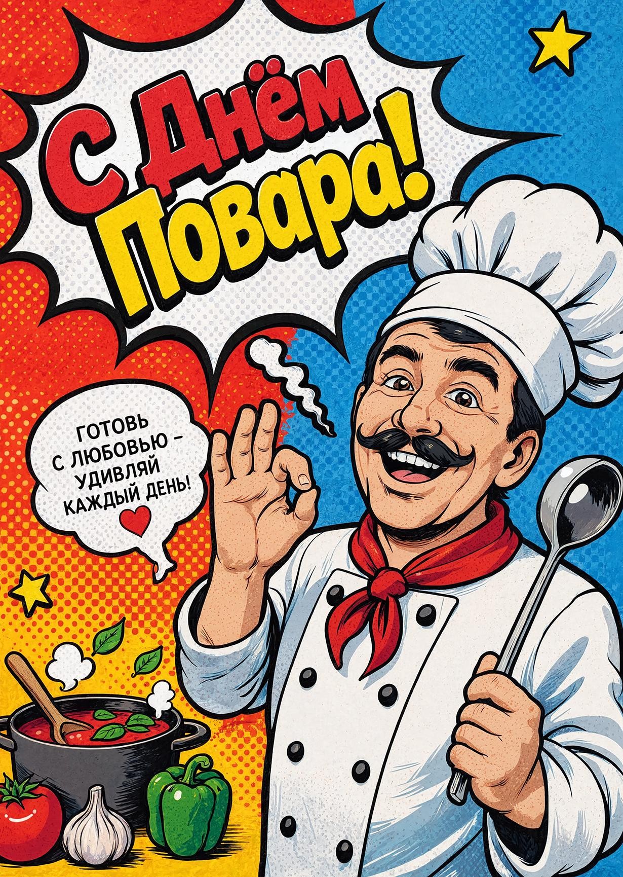 Открытки с Днем Повара-50