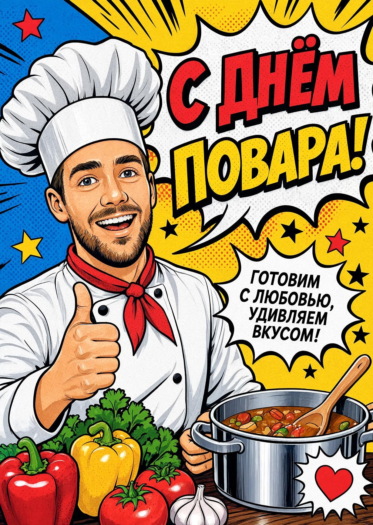 Открытки с Днем Повара-36