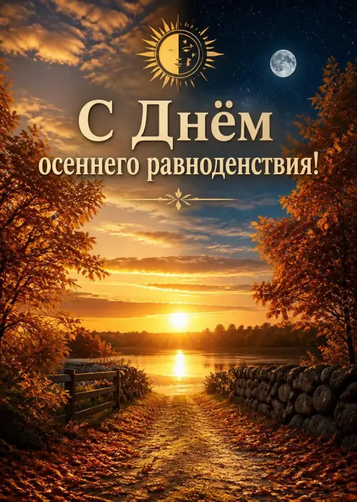 Открытка С Днём Осеннего Равноденствия #3