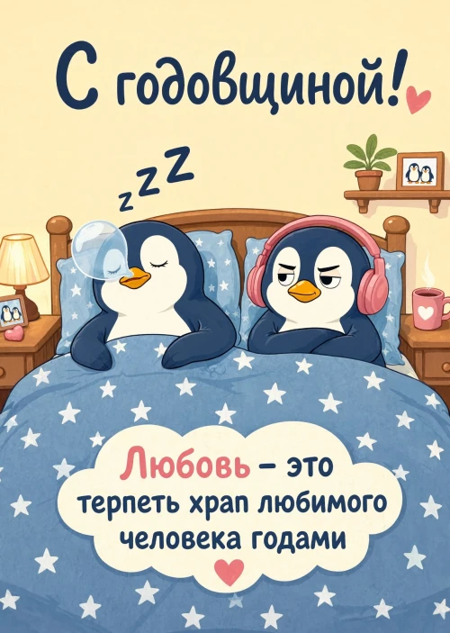 Открытка "С годовщиной свадьбы" #35