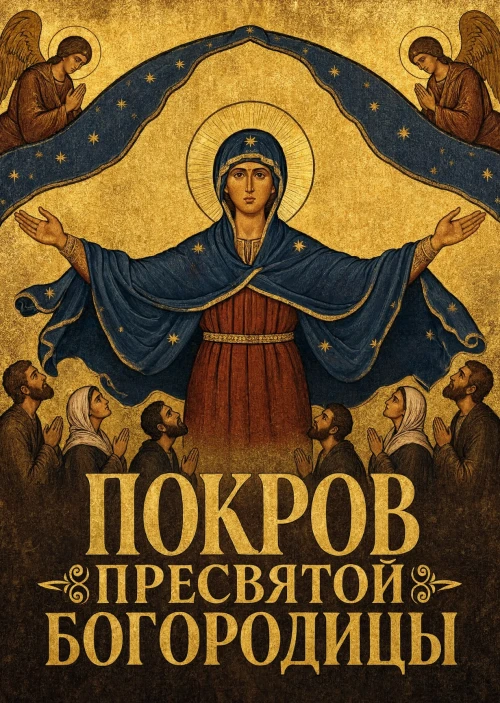 Открытка Покров Пресвятой Богородицы-6