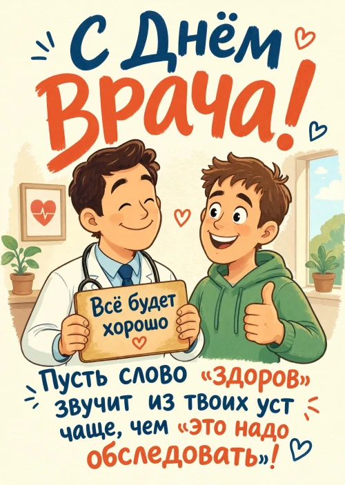 открытки с Днем Врача-40