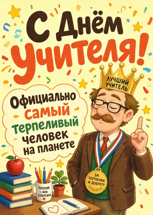 открытки с Днем Учителя-55