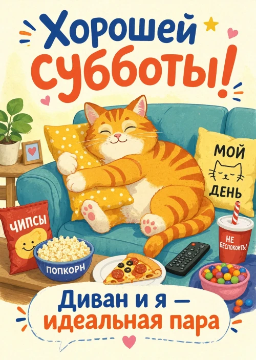 Открытка хорошей Субботы #67