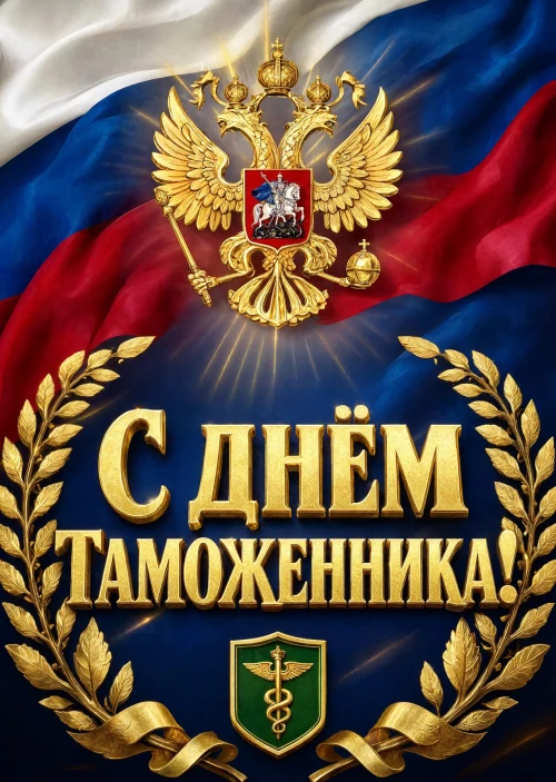 открытка с Днем Таможенника-9