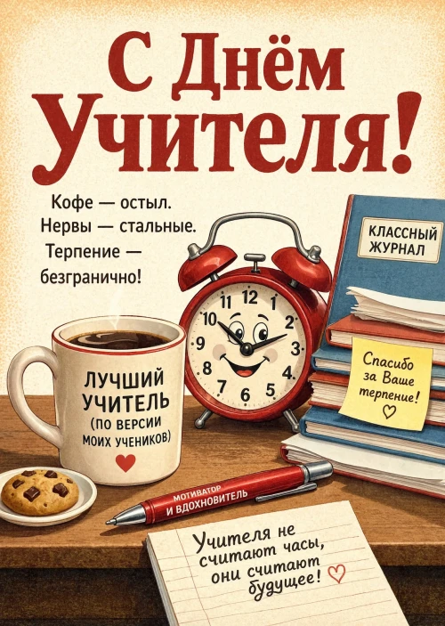 открытки с Днем Учителя-66