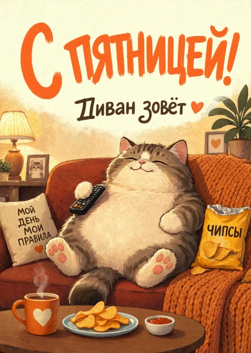 Открытка с Пятницей #63