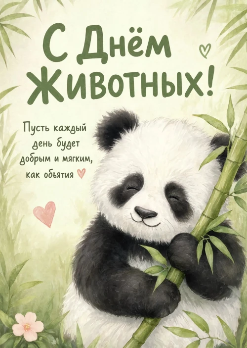 открытки с днем животных-7