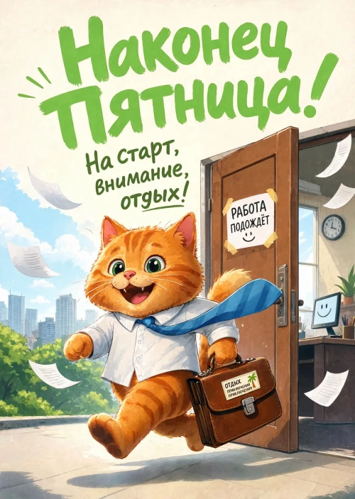 Открытка с Пятницей #56