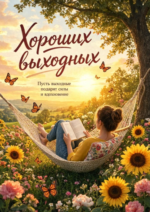 Открытка Хороших выходных #108