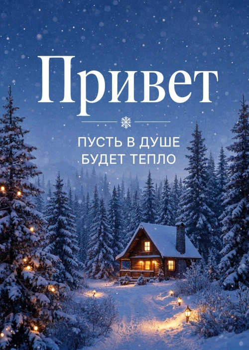 Открытка "Привет" #32