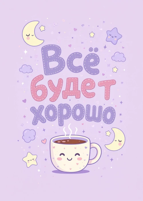 Открытка "Улыбнись" #3