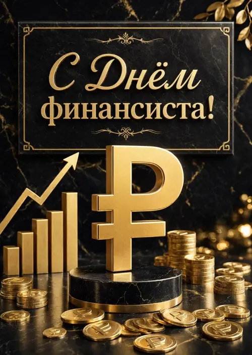 Открытка С Днём Финансиста #18