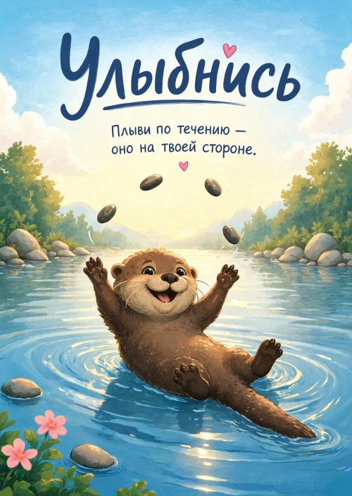 Открытка "Улыбнись" #67