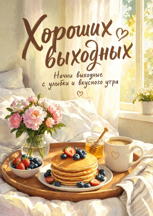 Открытка Хороших выходных #107