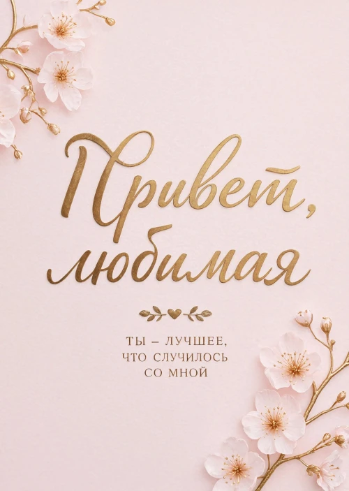 Открытка "Привет" #42