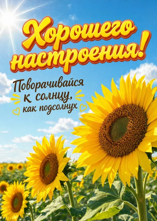 Открытка "Хорошего настроения" #48