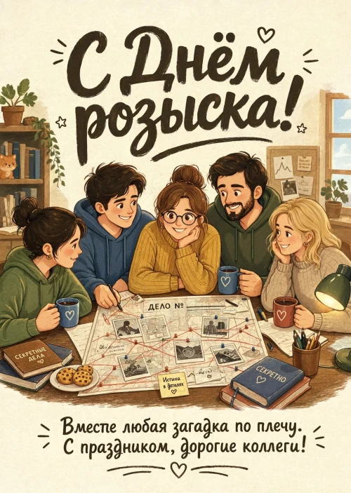 открытки с Днем Розыска-27