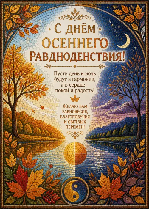 Открытка С Днём Осеннего Равноденствия #5